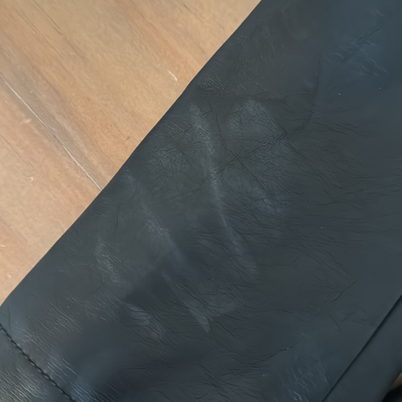 Lulu’s Peace of Mind Black Vegan Leather Moto Jacket Grunge Retro - Picture 11 of 11